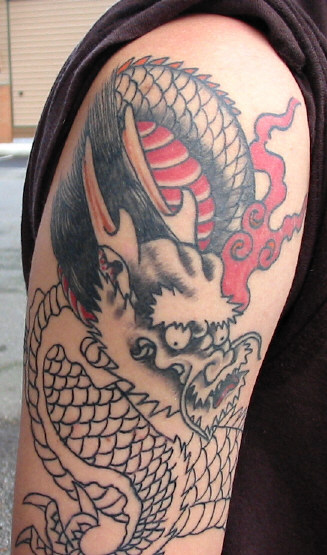 Amazing Japanese Tattoos designs for the arm View